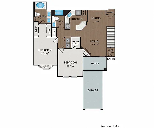 Floor plan Snowmass