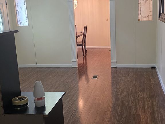 Living Room into dining room