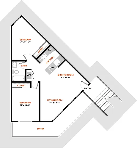Floor plan Plan 2AR