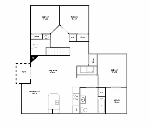 Floor plan C1
