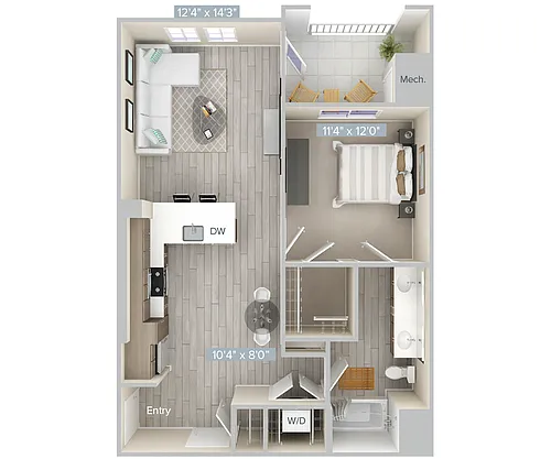 Floor plan A3-787-2-Gar