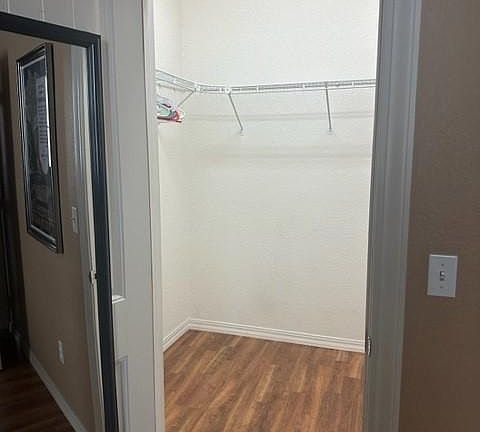 Large walk-in closet