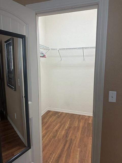 Large walk-in closet