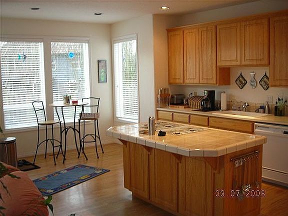 Open concept kitchen