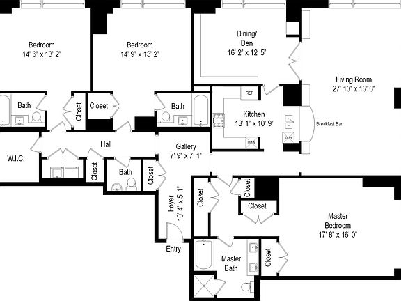 2nd image of 10 West St APT 27E