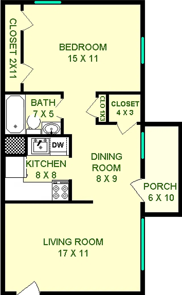Floor plan Armstrong