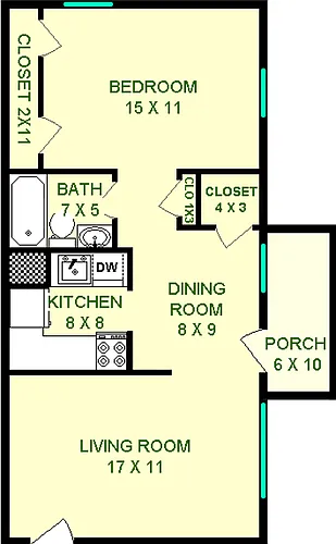 Floor plan Armstrong