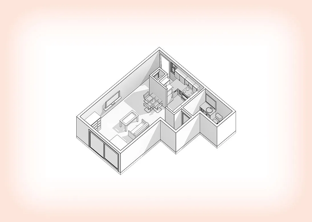 Floor plan Studio