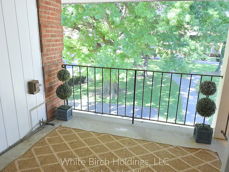 Private Covered Balcony