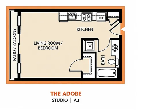 Floor plan Adobe Studio