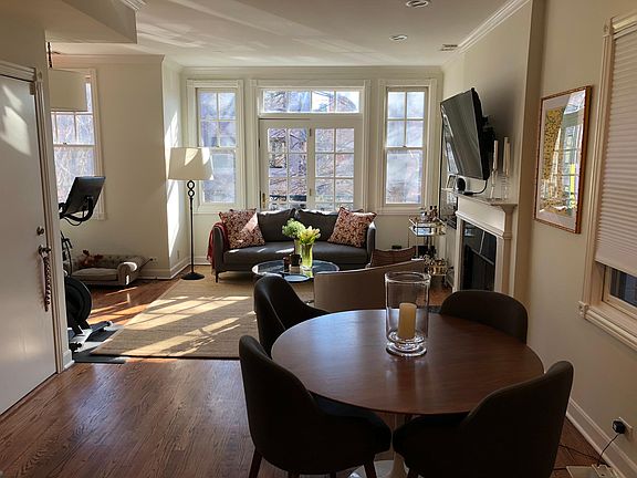 As previously furnished. Light-filled living area.