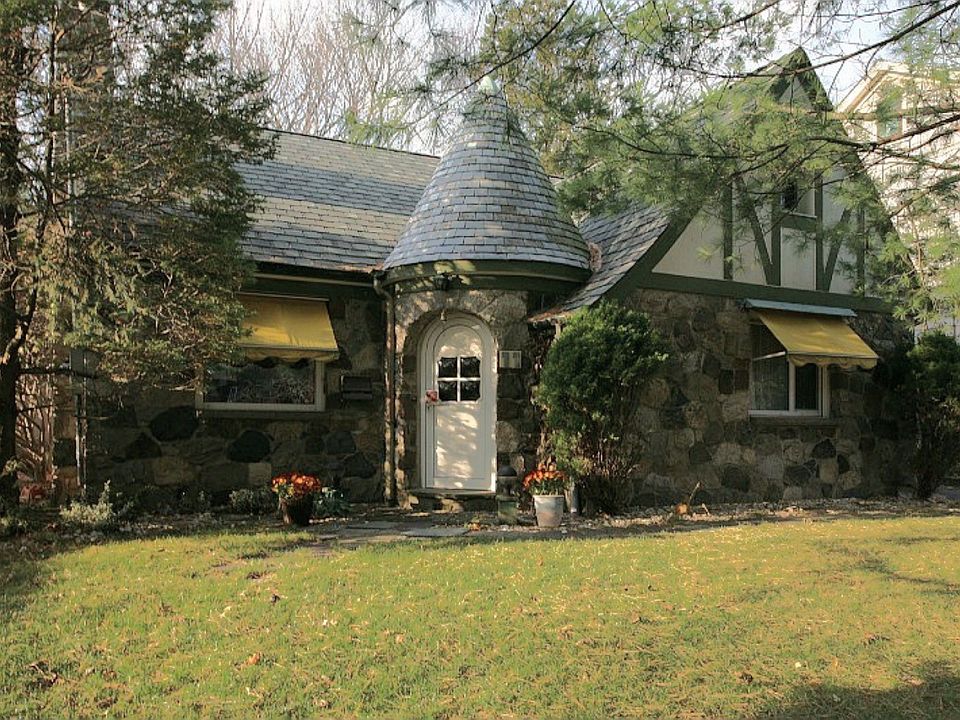 Unique Fieldstone Tudor