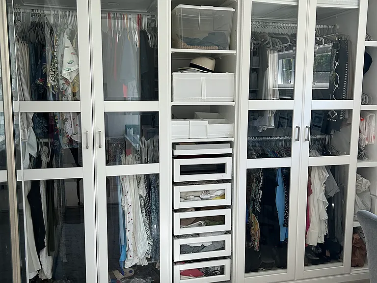 Master closet - built ins