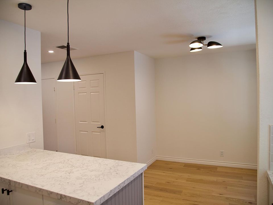 View from Kitchen into Dining area