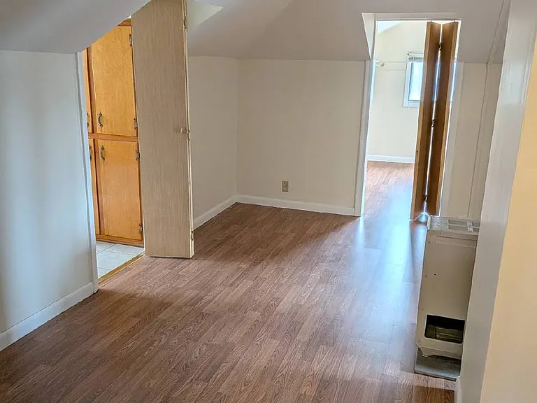 Hallway and living room