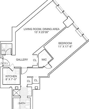 2nd image of 146 W 57th St APT 56B