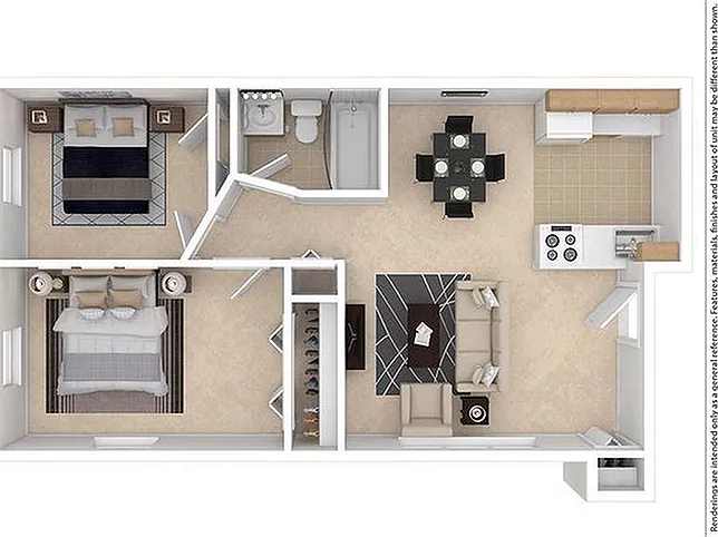 NorrisHills 2BD 1Bath 745sqft NorrisHills 2BD 1Bath 745sqft