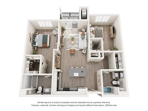 Floor plan B1