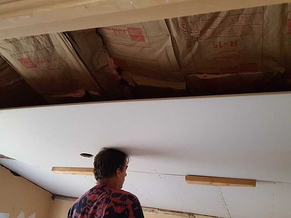 BR #1 ceiling replacement