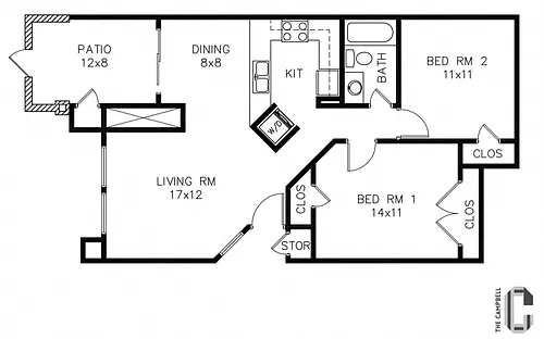 Floor plan B1