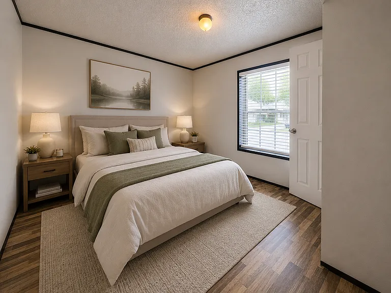 Staged Second Bedroom