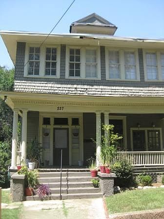 Front elevation of Noble Triplex