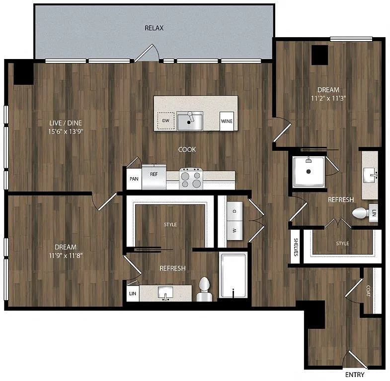 Floor plan B4