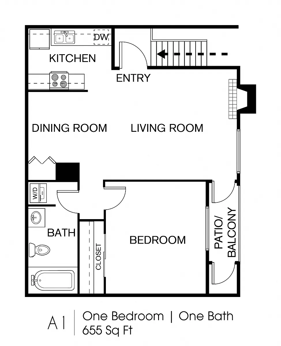 Floor plan Sebastian A1