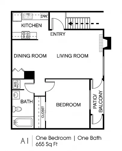 Floor plan Sebastian A1
