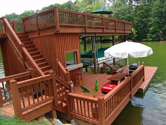 Massive Dock for Entertaining