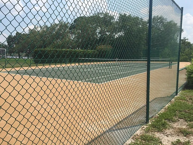 Tennis and pickle ball court located at community park area