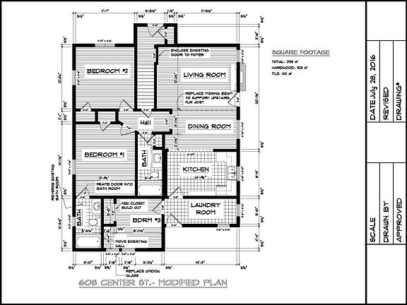 Down Floor Plan