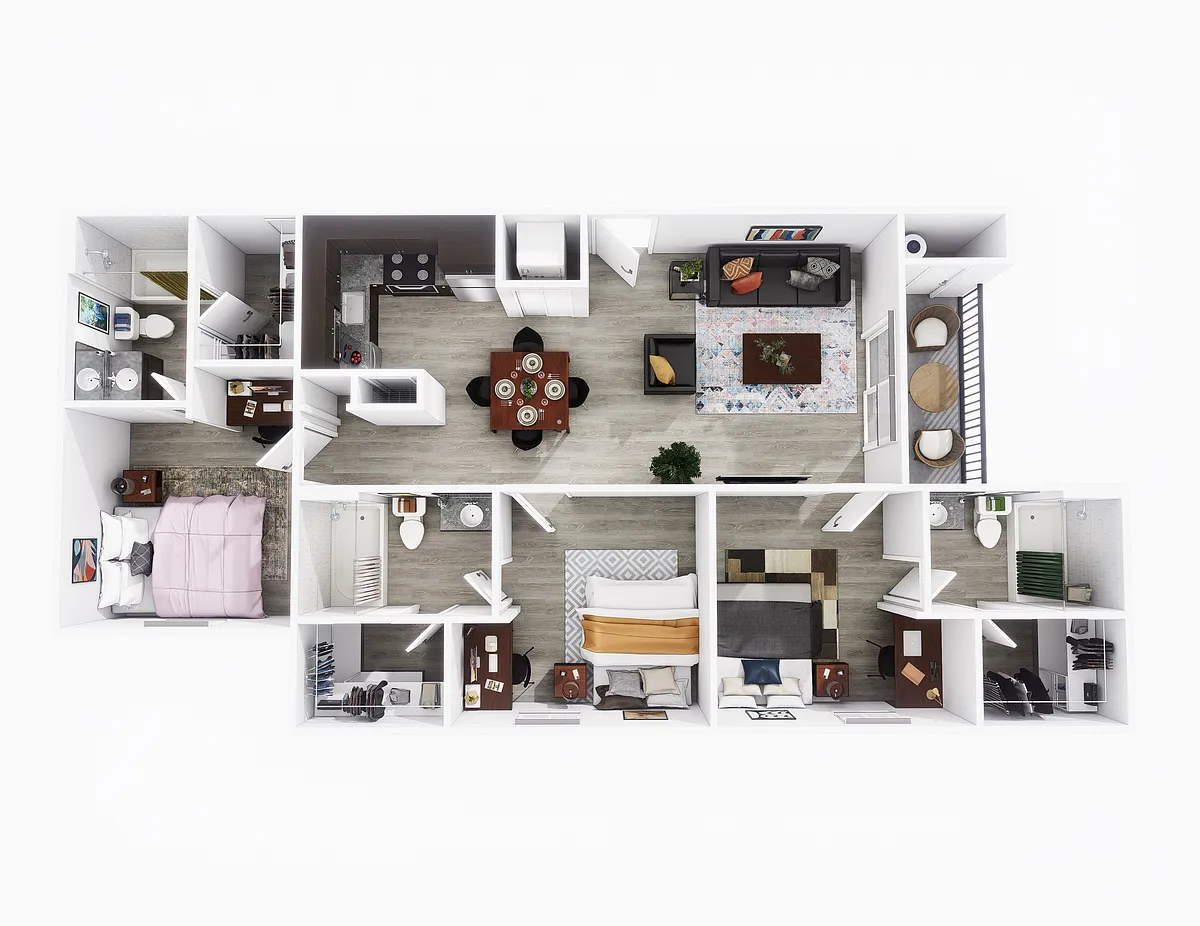 Floor plan 3X3