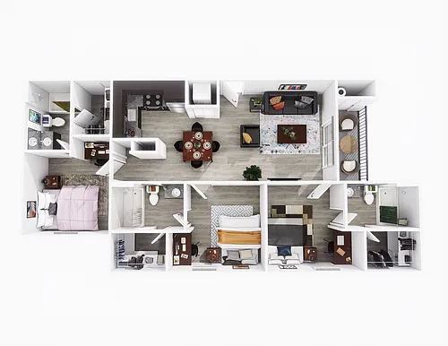 Floor plan 3X3