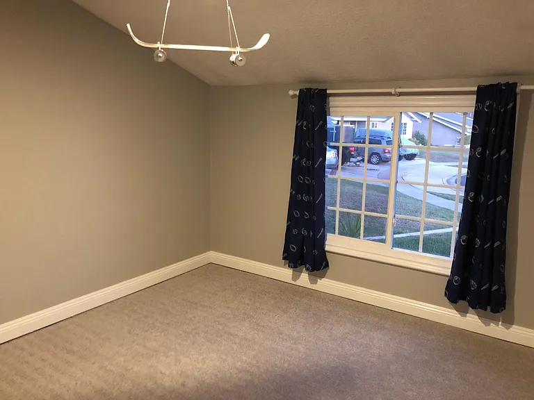 One of the bedrooms