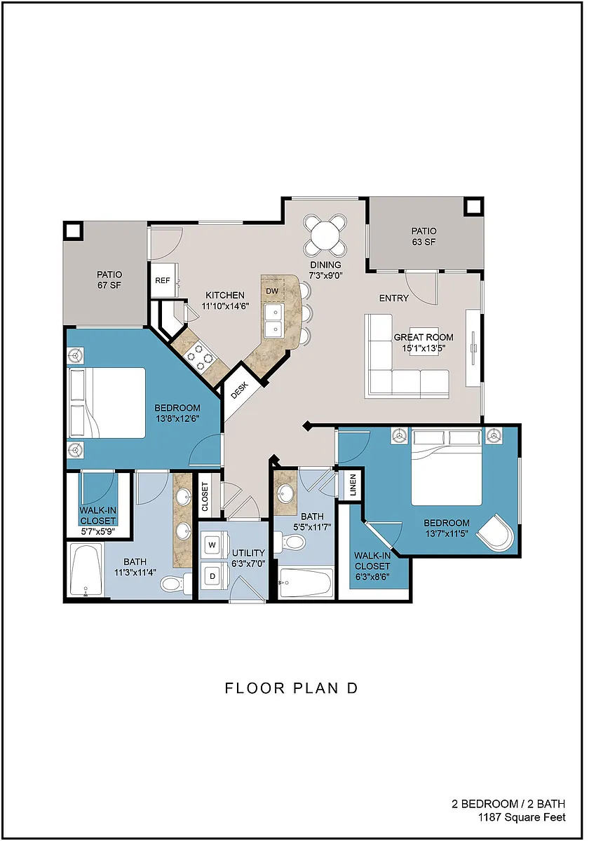 Floor plan D