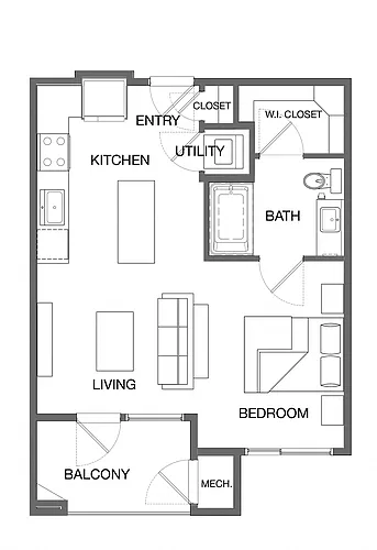 Floor plan The Elle