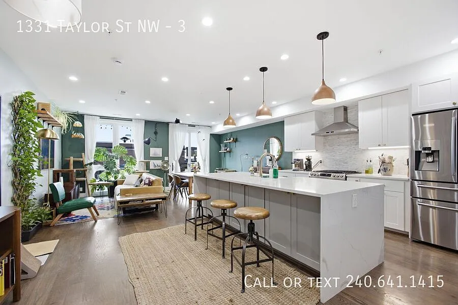 Newly Renovated 3 BR/2.5 BA Condo with a Private Rooftop Deck in Petworth! — Photo 1