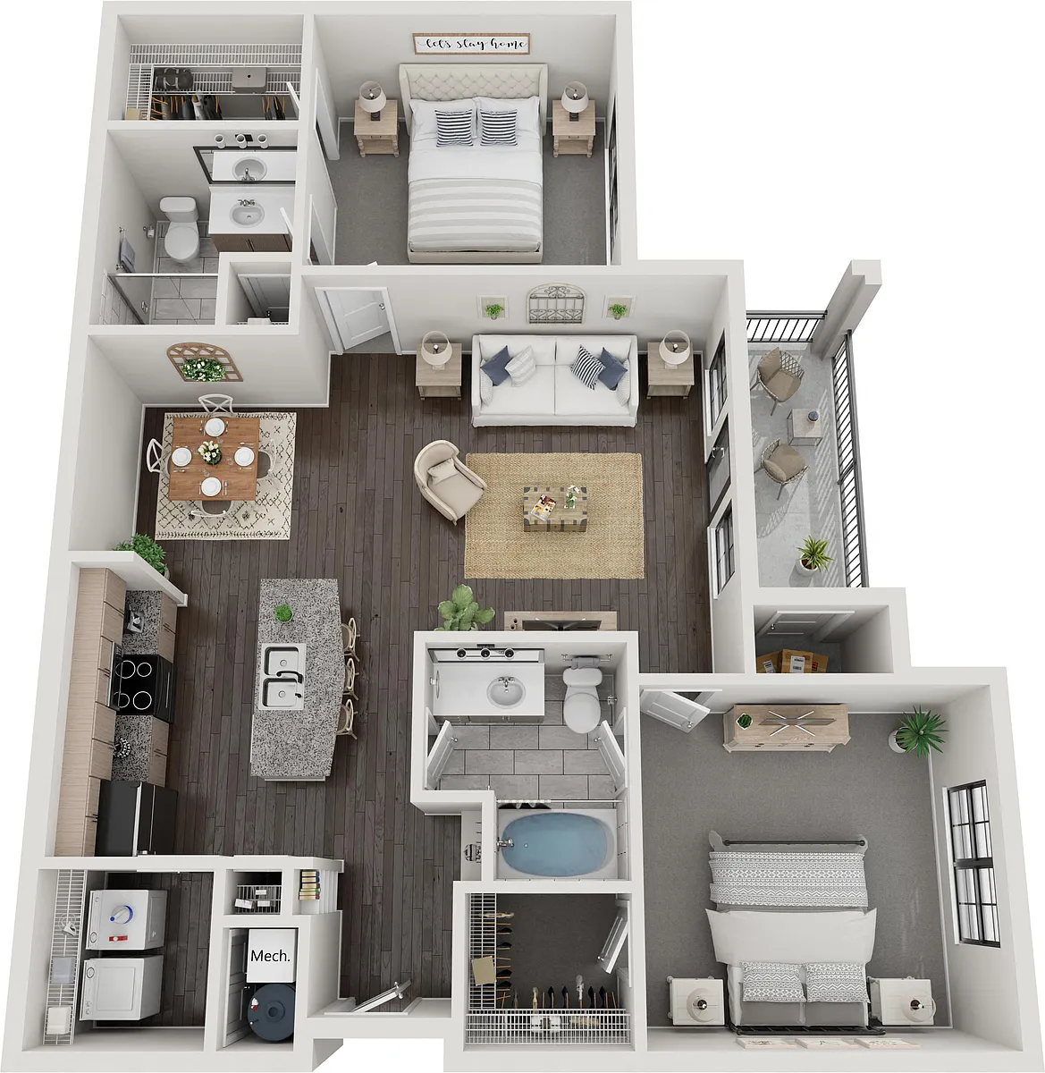 Floor plan B2