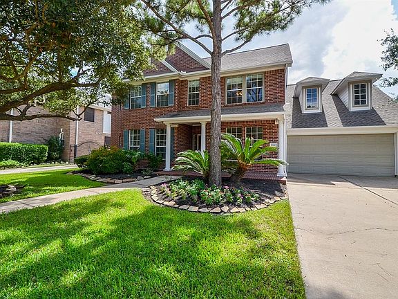 Lush landscaping