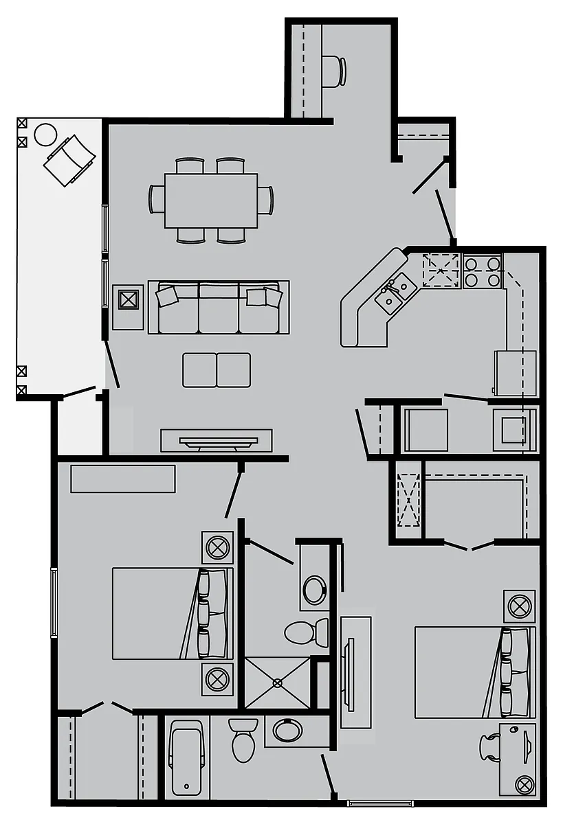 Floor plan B2