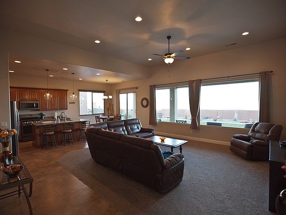 Family Room and Kitchen