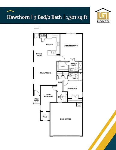 Floor plan Hawthorn