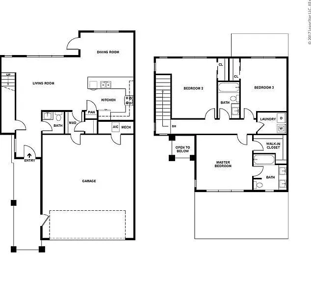 Creekstone - Lawrence Twin Home - 2.5 Beds - 2.5 Baths - 1645 Sq. ft.