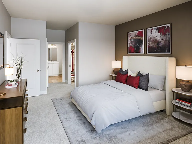 Expansive Primary Bedrooms with En Suite Bathrooms