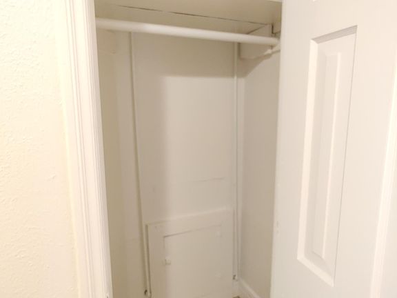 Closet in dining room
