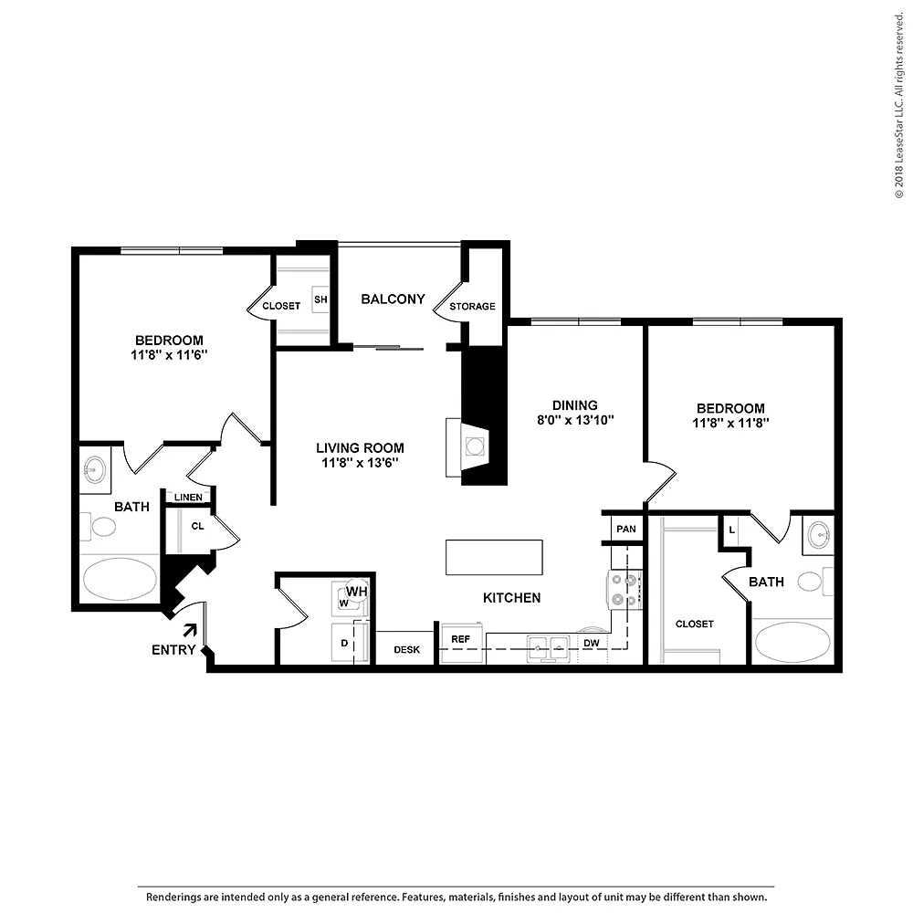 Floor plan Warwick