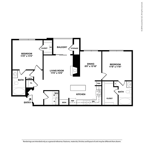 Floor plan Warwick