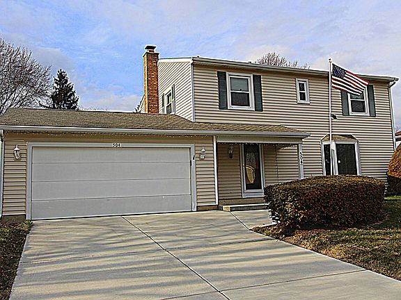 New Quiet Garage Door Opener, New Concrete Driveway