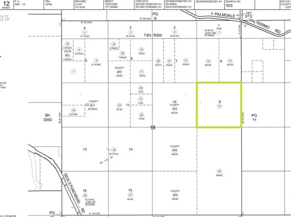 3061012-031 157 Ste Valyermo Rd Lot 18, Llano, CA 93544